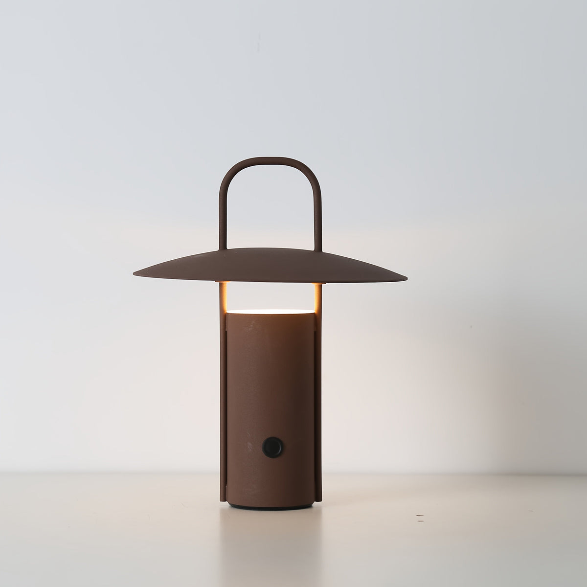 Draadloze led-touchlamp | Via usb oplaadbare metalen tafellamp