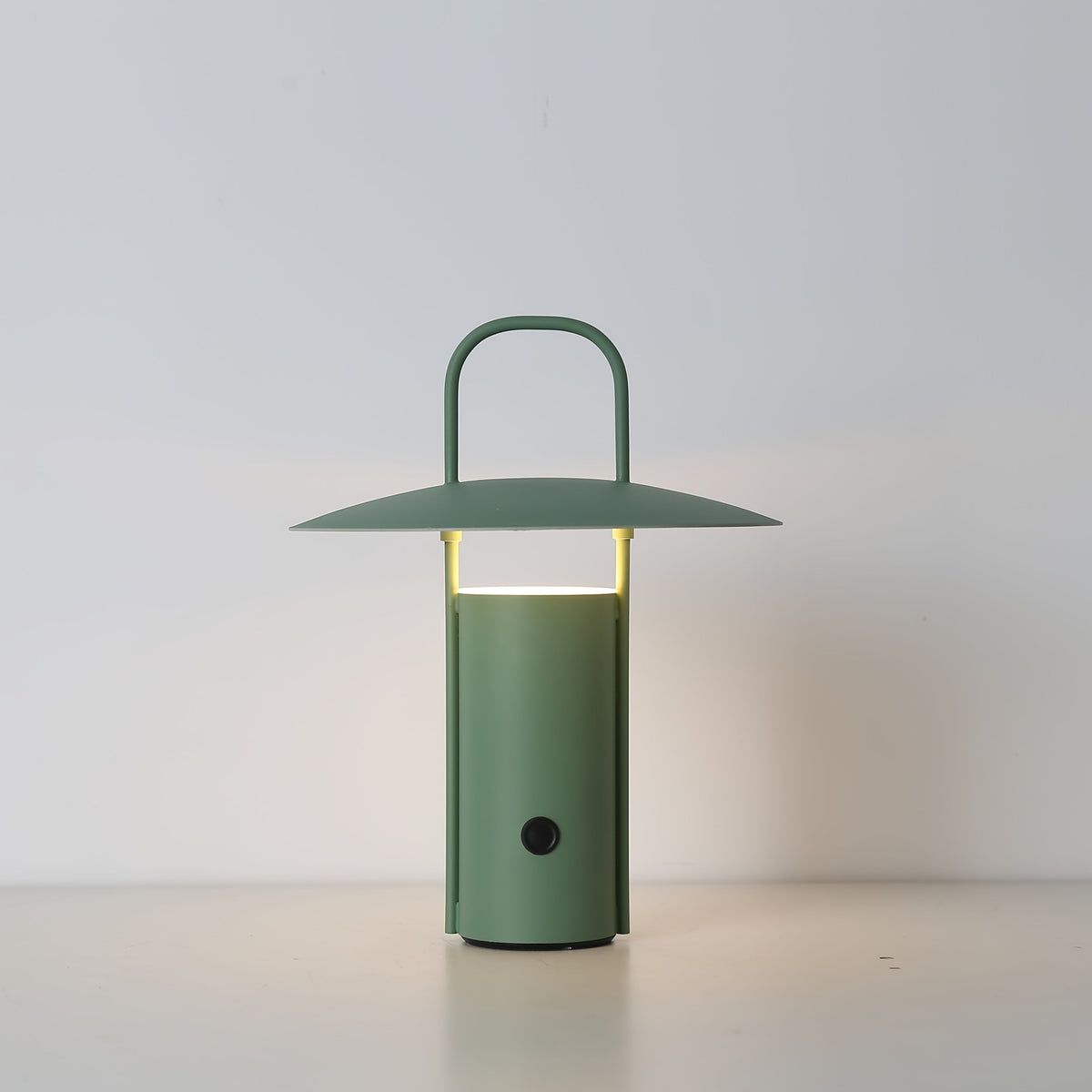 Draadloze led-touchlamp | Via usb oplaadbare metalen tafellamp