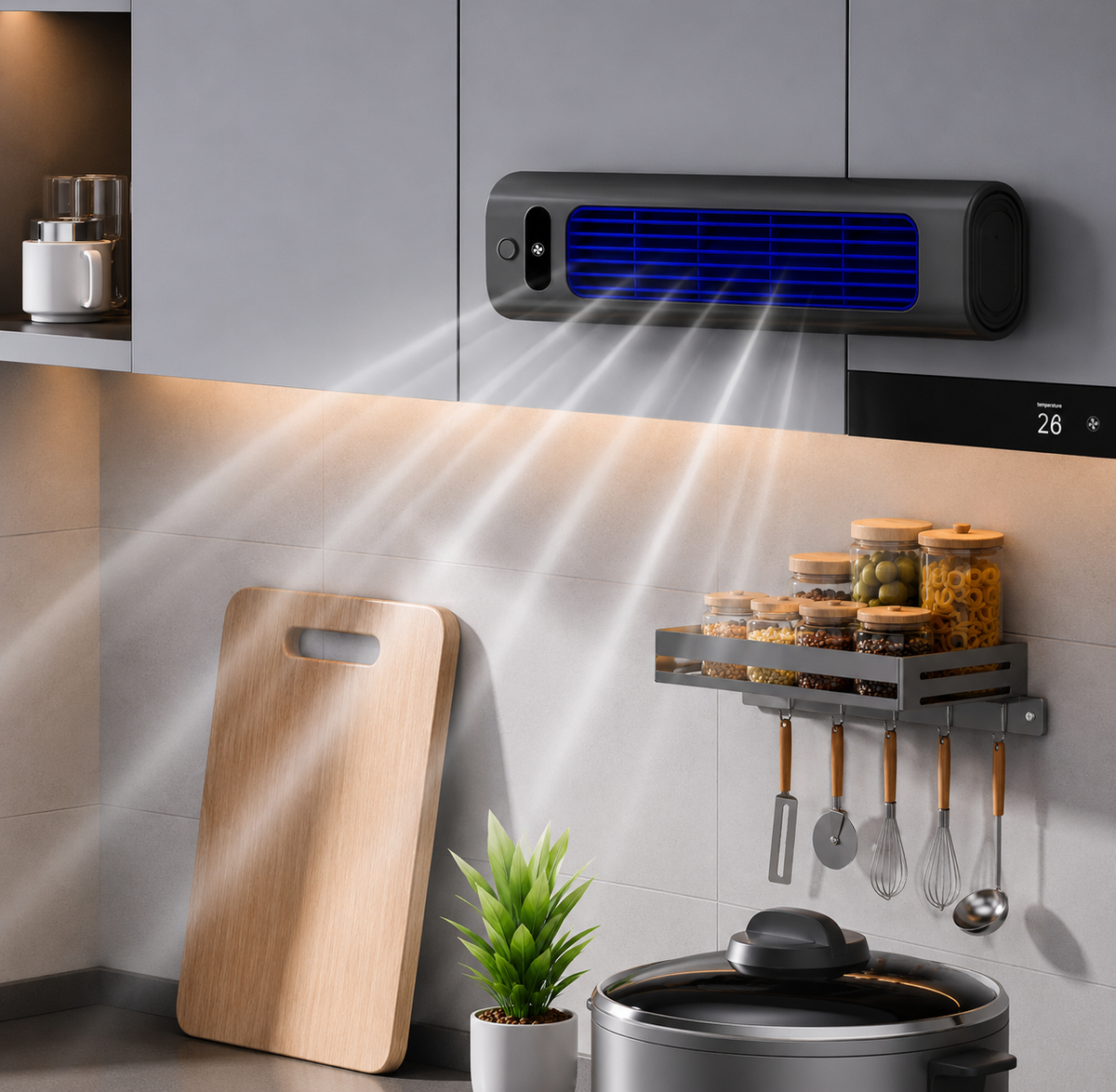 Draadloze oplaadbare airconditioner