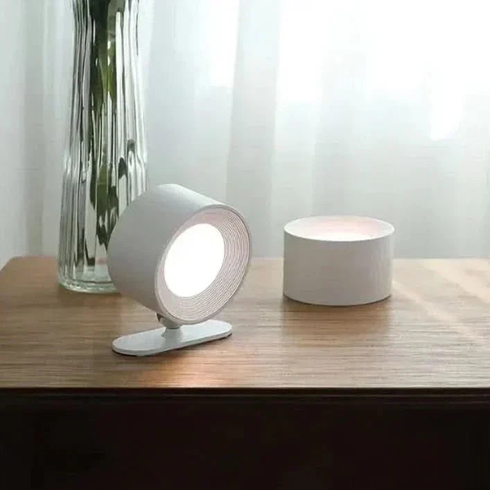 Draadloze oplaadbare wandlamp met zelfklevende bevestiging