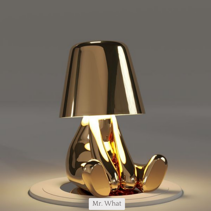 Draadloze tafellamp 5 Brothers – Herlaadbare led-designerlamp met dimbaar licht (warmwit)