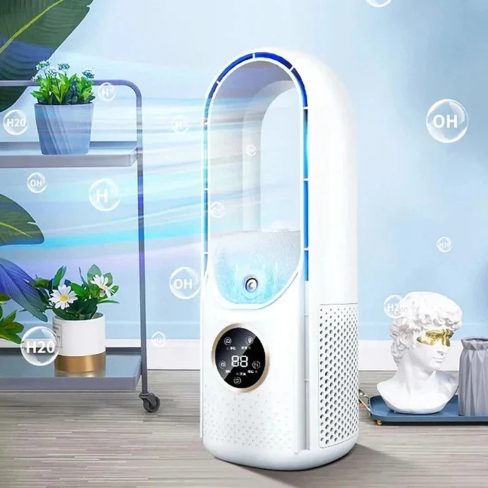 Draagbare airconditioner – Stil, compact en bladloos