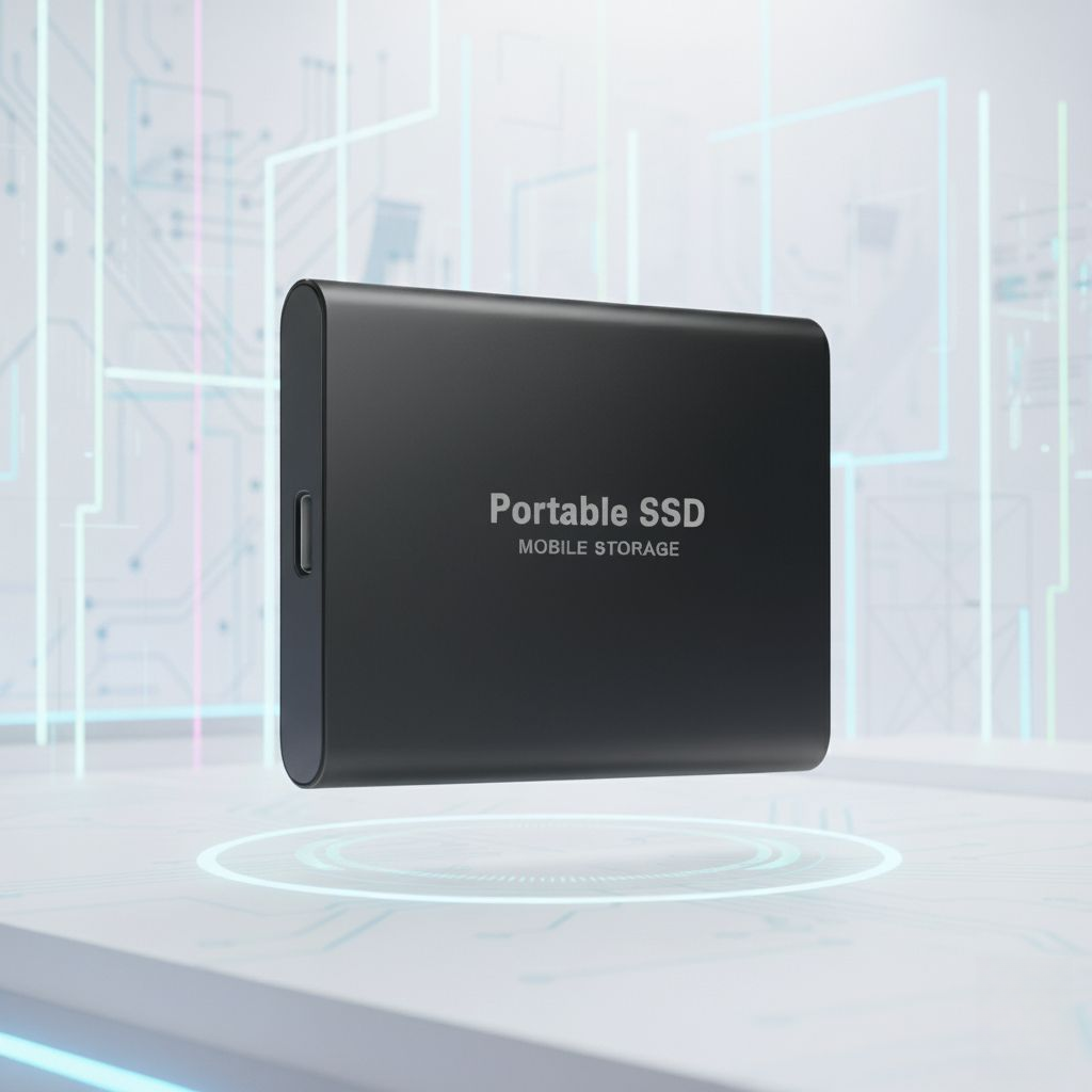 Draagbare Externe SSD met Ultrasnelle Gegevensoverdracht