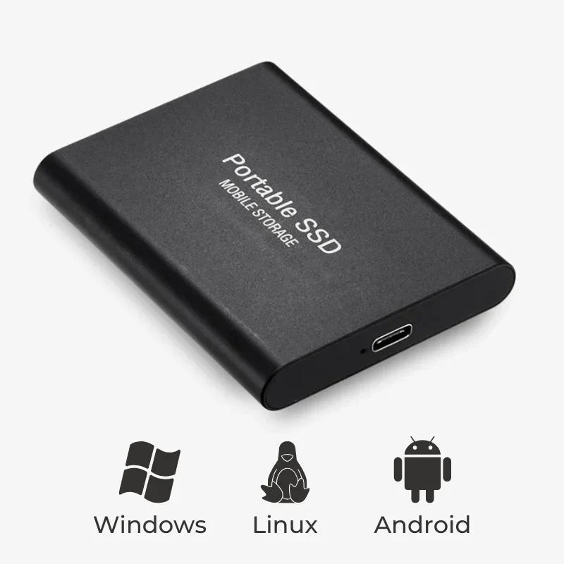 Draagbare Externe SSD met Ultrasnelle Gegevensoverdracht