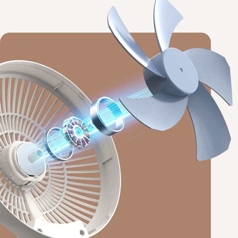 Draagbare handventilator met usb-oplaadfunctie – compact & krachtig