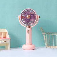 Draagbare handventilator voor dames met ergonomisch ontwerp