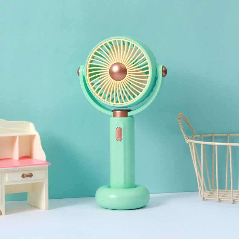 Draagbare handventilator voor dames met ergonomisch ontwerp