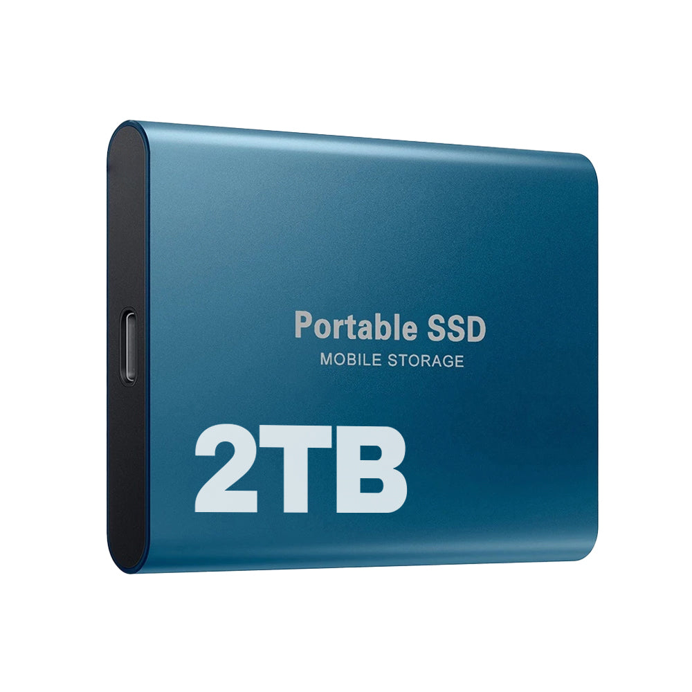 Draagbare harde schijf – snelle SSD in een compact design