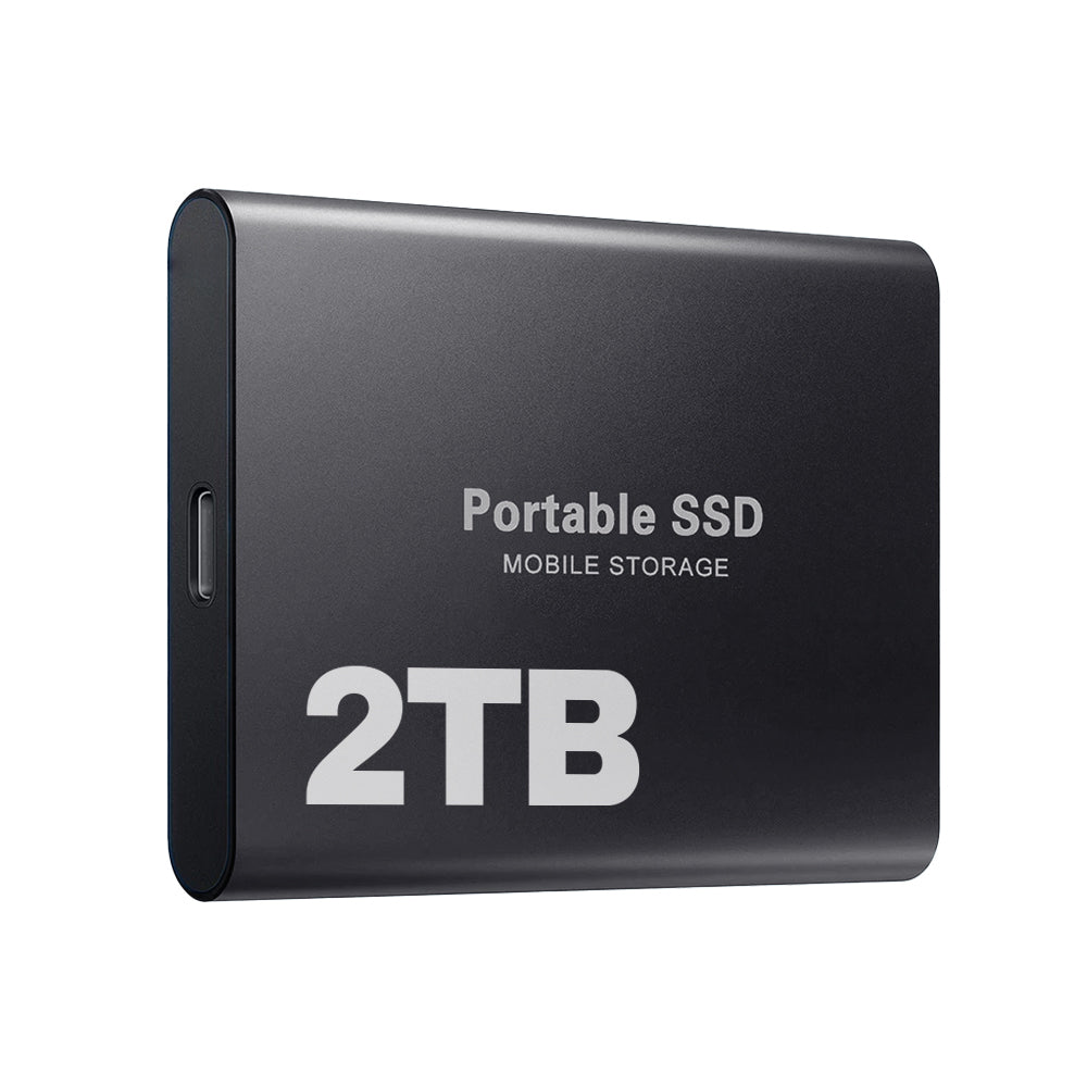 Draagbare harde schijf – snelle SSD in een compact design