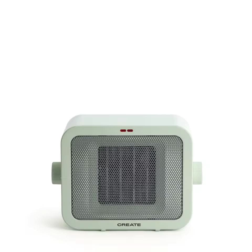 Draagbare keramische ventilatorkachel 1500 W met oververhittingsbeveiliging
