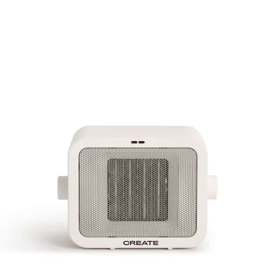 Draagbare keramische ventilatorkachel 1500 W met oververhittingsbeveiliging