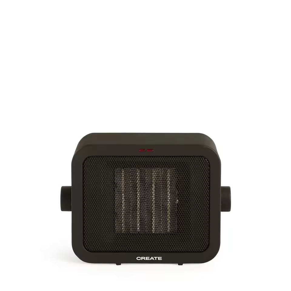 Draagbare keramische ventilatorkachel 1500 W met oververhittingsbeveiliging