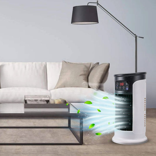 Draagbare staande airconditioner op wieltjes voor de kamer