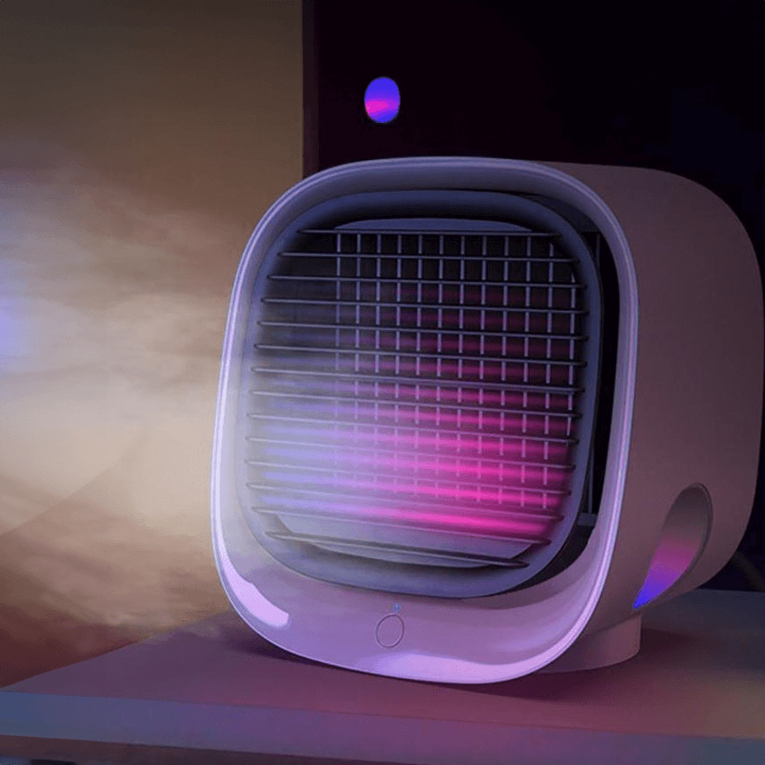 Draagbare USB-auto-airconditioner en mini-luchtkoeler voor persoonlijk gebruik
