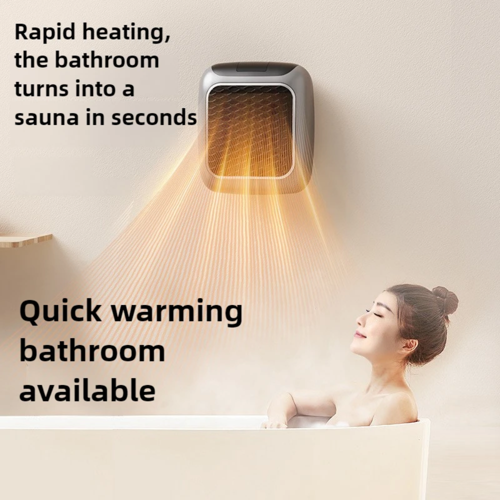 Draagbare Verwarming: Draagbaar Energiezuinig Plug-in Verwarmingstoestel voor aan de Muur