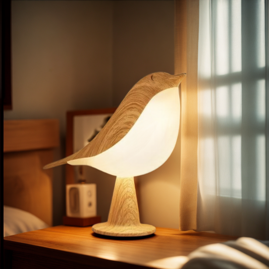 Een lamp die natuur, licht en rust in uw huis brengt
