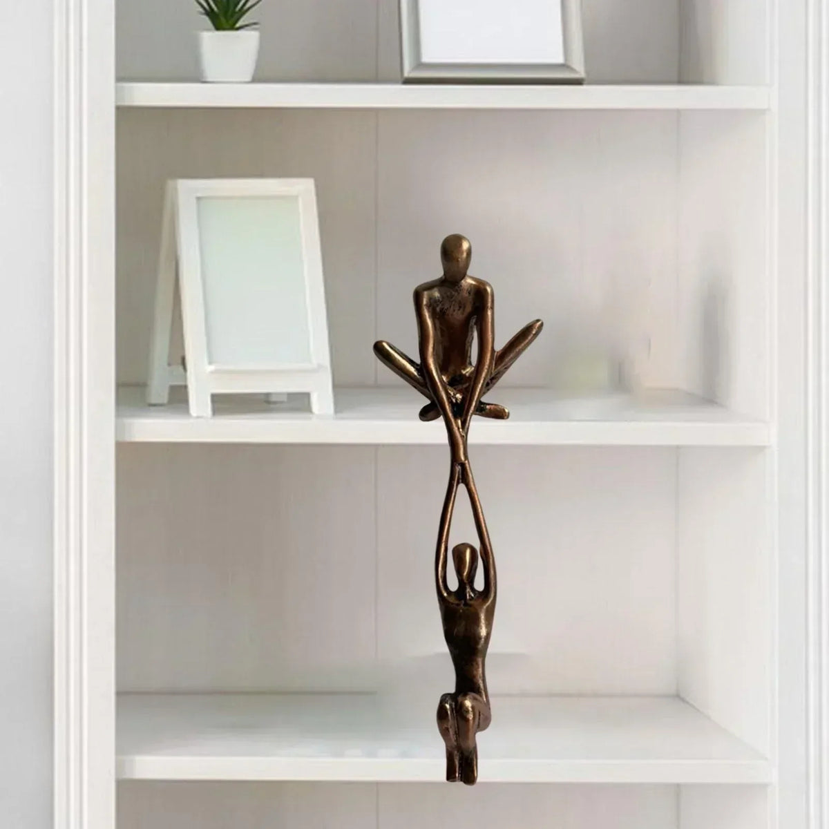 Eeuwige Liefde & Kracht Sculptuur Beeldje - Unieke Woondecoratie
