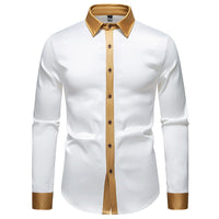Elegant overhemd met lange mouwen en details