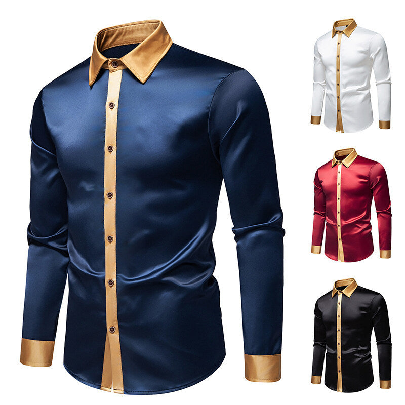 Elegant overhemd met lange mouwen en details