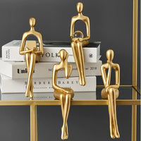 Elegante abstracte figuren voor interieurdecoratie – unieke kunstwerken als modern woonaccessoire