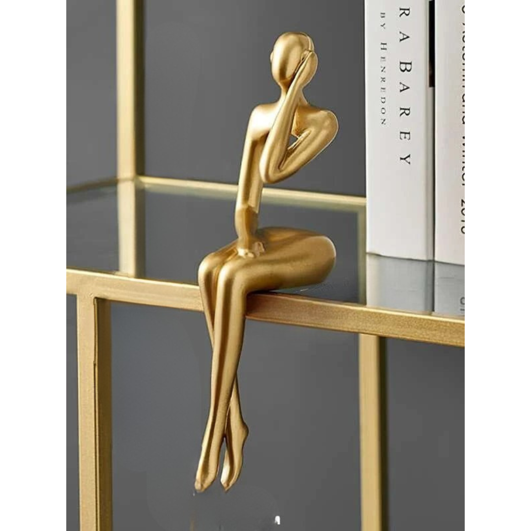 Elegante abstracte figuren voor interieurdecoratie – unieke kunstwerken als modern woonaccessoire