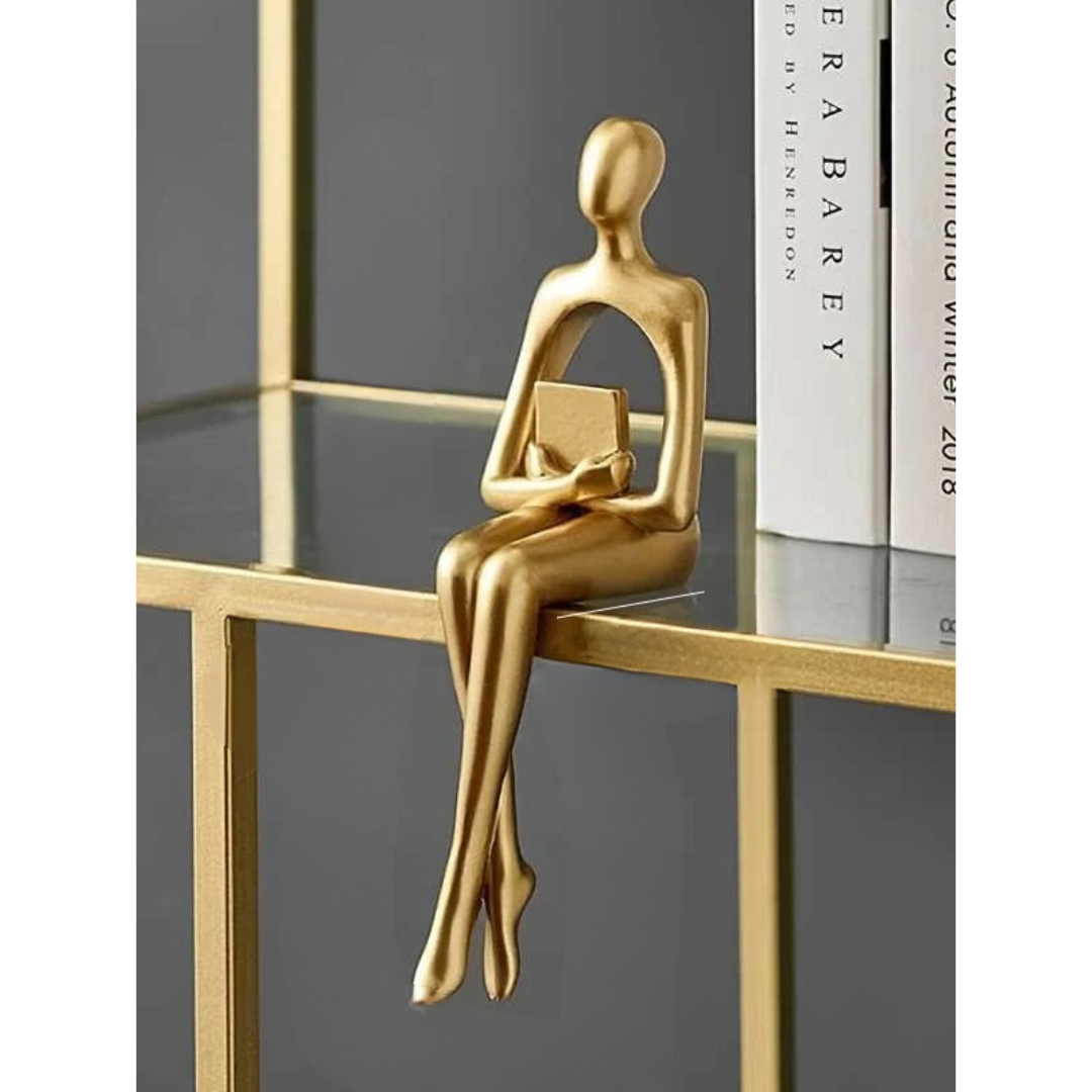 Elegante abstracte figuren voor interieurdecoratie – unieke kunstwerken als modern woonaccessoire