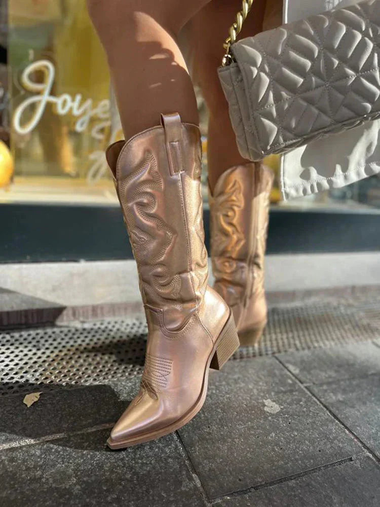 Elegante cowboylaarzen voor dames