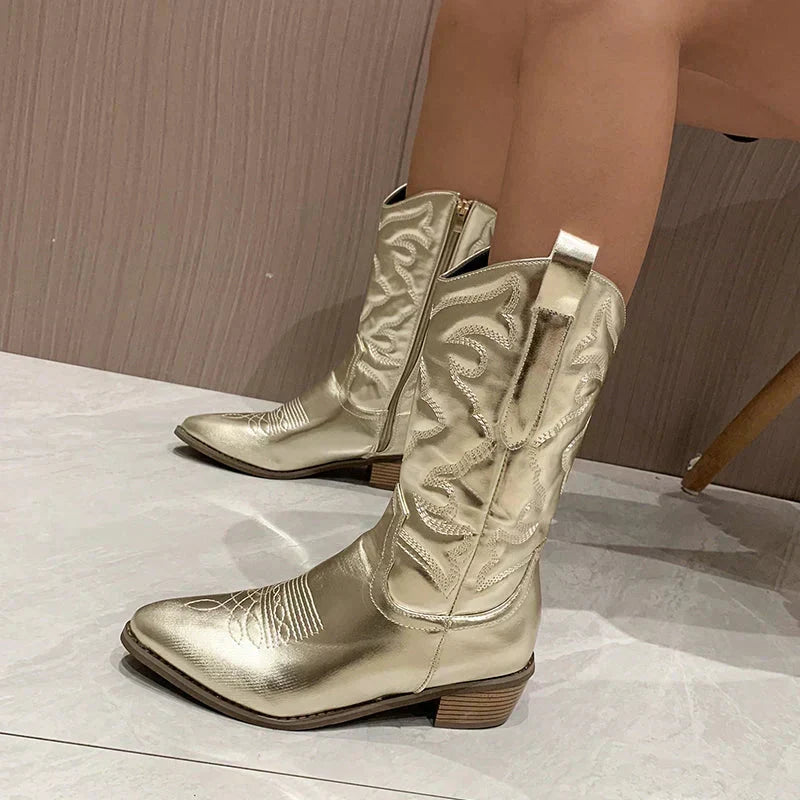 Elegante cowboylaarzen voor dames