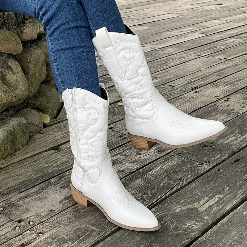 Elegante cowboylaarzen voor dames