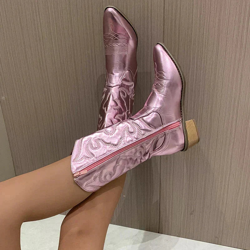 Elegante cowboylaarzen voor dames