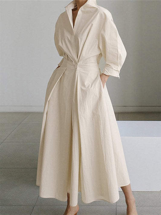 Elegante doorknoopjurk