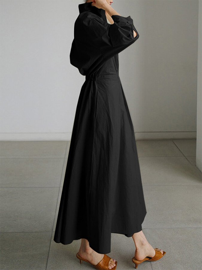 Elegante doorknoopjurk