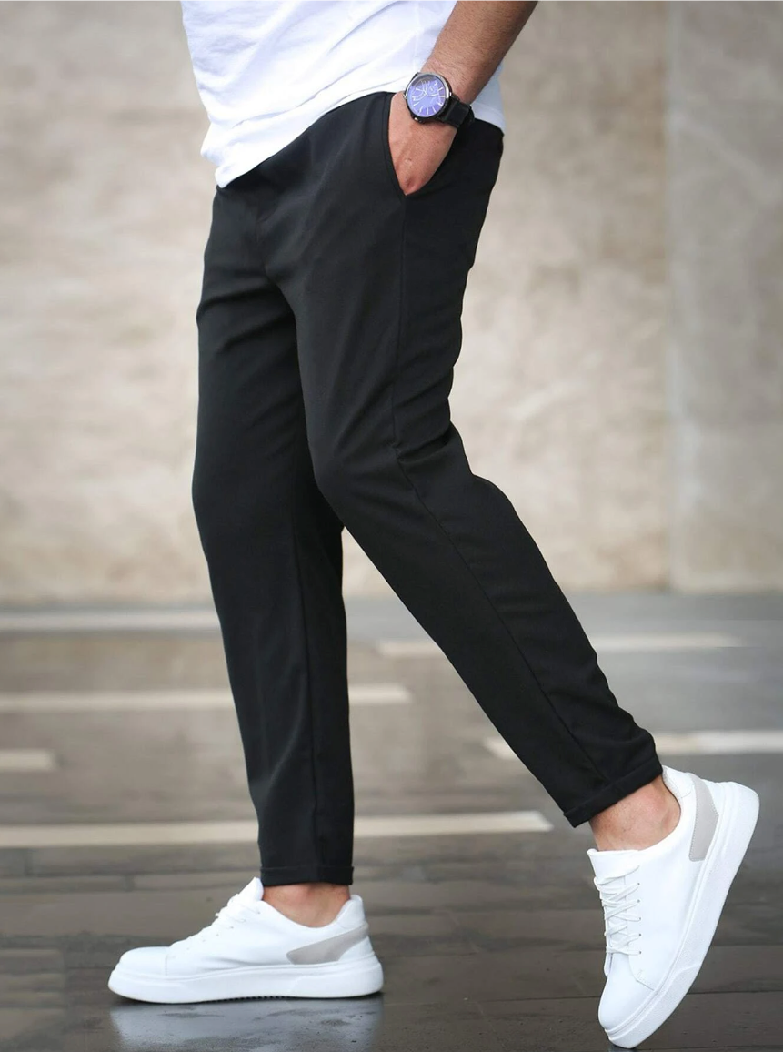 Elegante en comfortabele stretchbroek voor heren