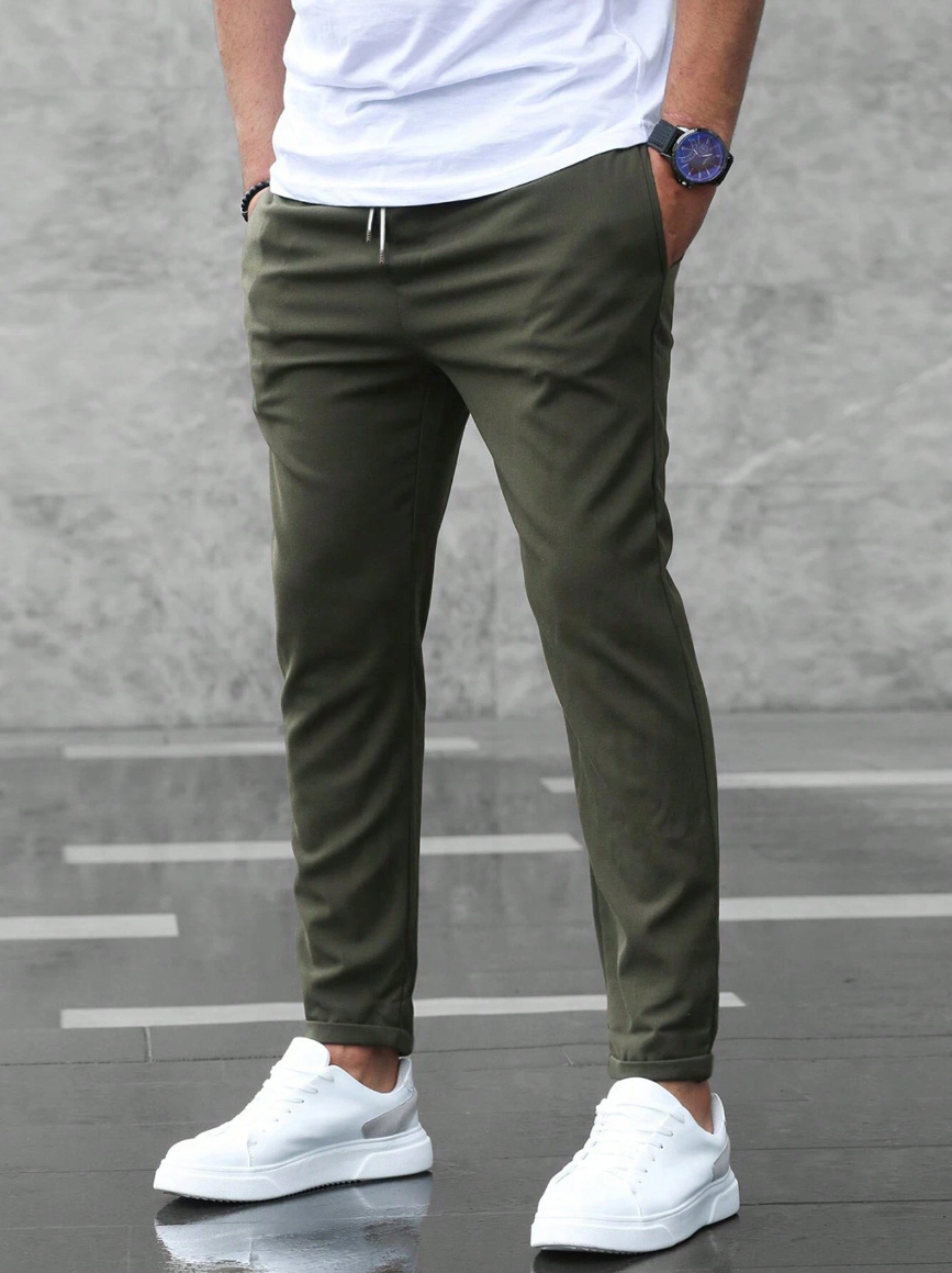 Elegante en comfortabele stretchbroek voor heren