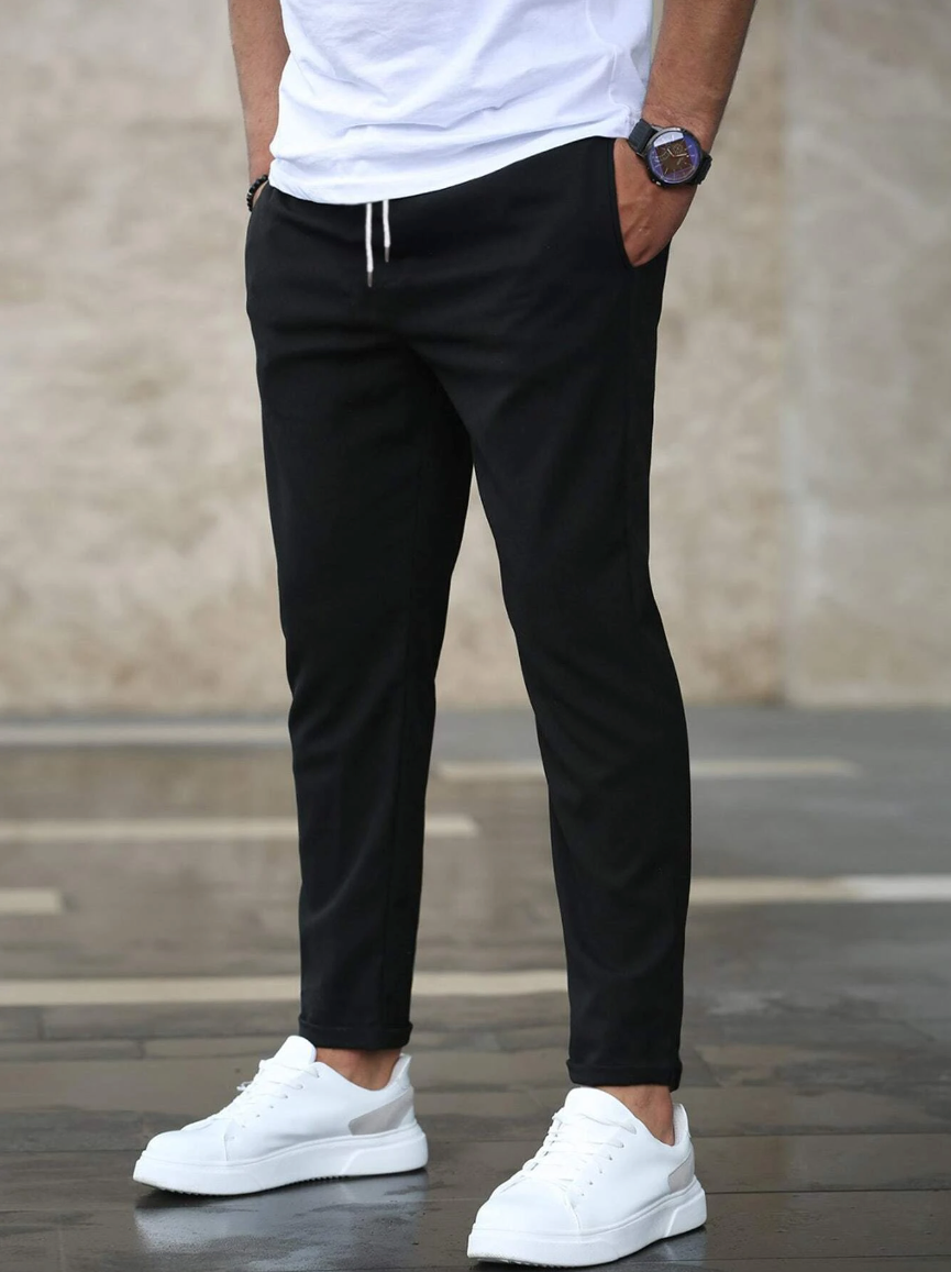 Elegante en comfortabele stretchbroek voor heren