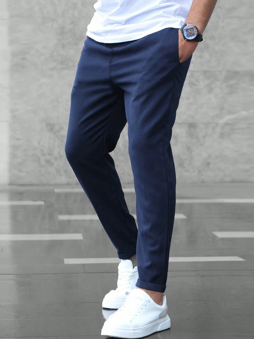 Elegante en comfortabele stretchbroek voor heren