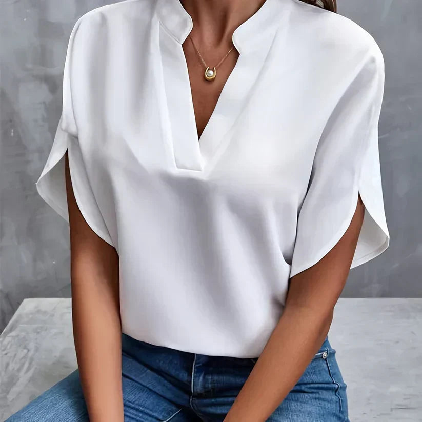 Elegante en lichte damesblouse, ideaal voor het najaar