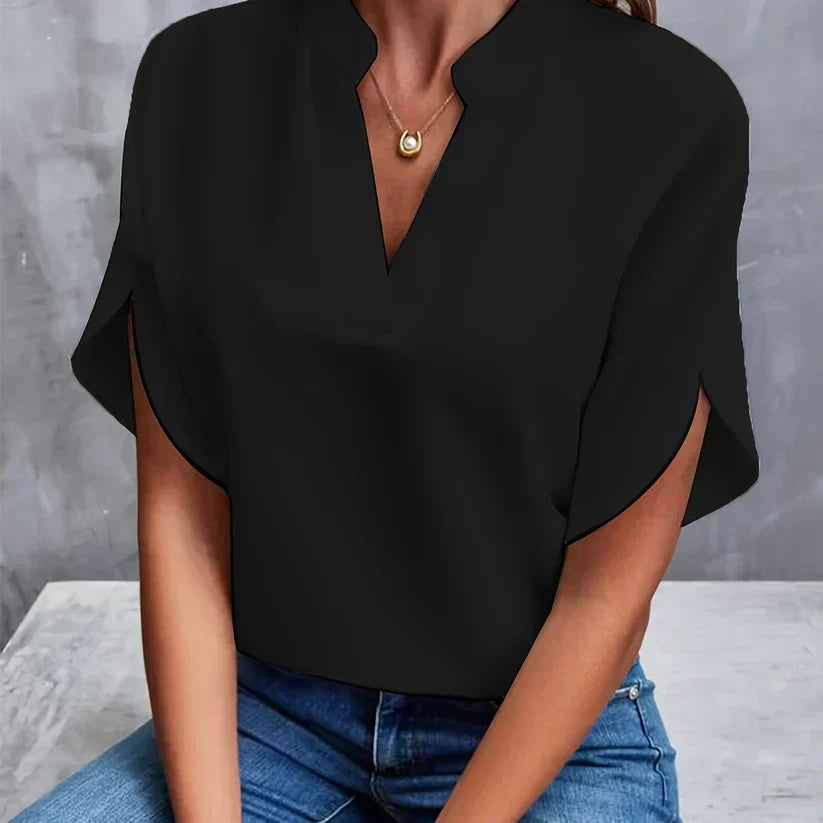 Elegante en lichte damesblouse, ideaal voor het najaar