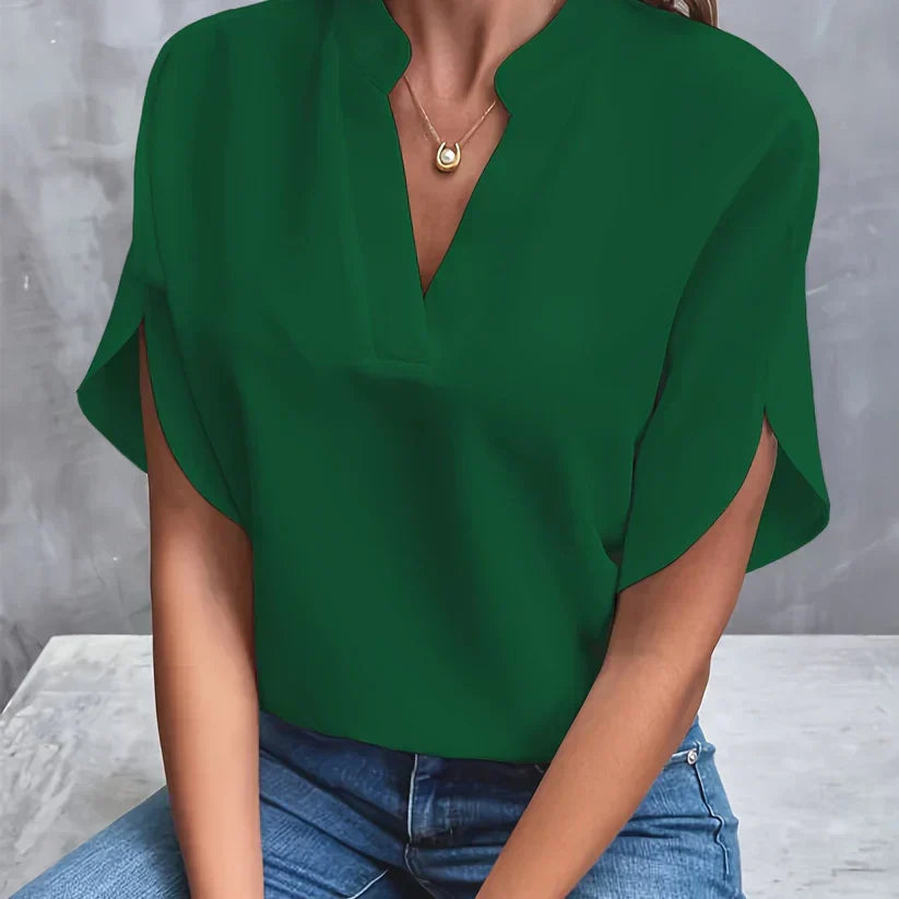 Elegante en lichte damesblouse, ideaal voor het najaar