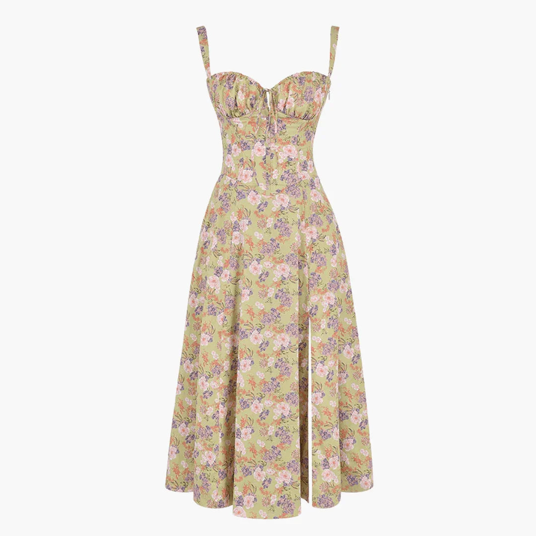 Elegante en luchtige off-shoulder jurk met bloemenprint voor dames