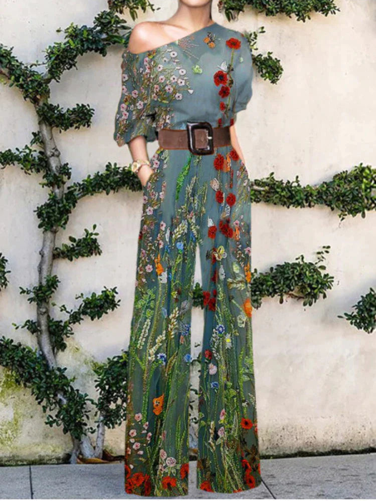 Elegante en moderne damesjumpsuit voor de lente - Stijlvol, comfortabel & veelzijdig