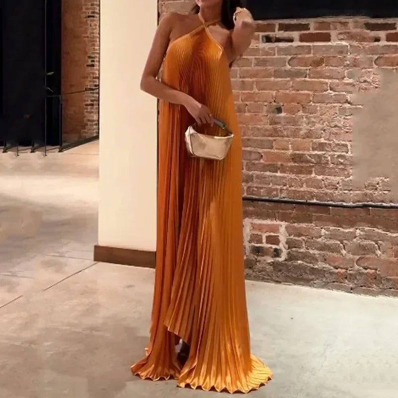Elegante halterjurk voor dames