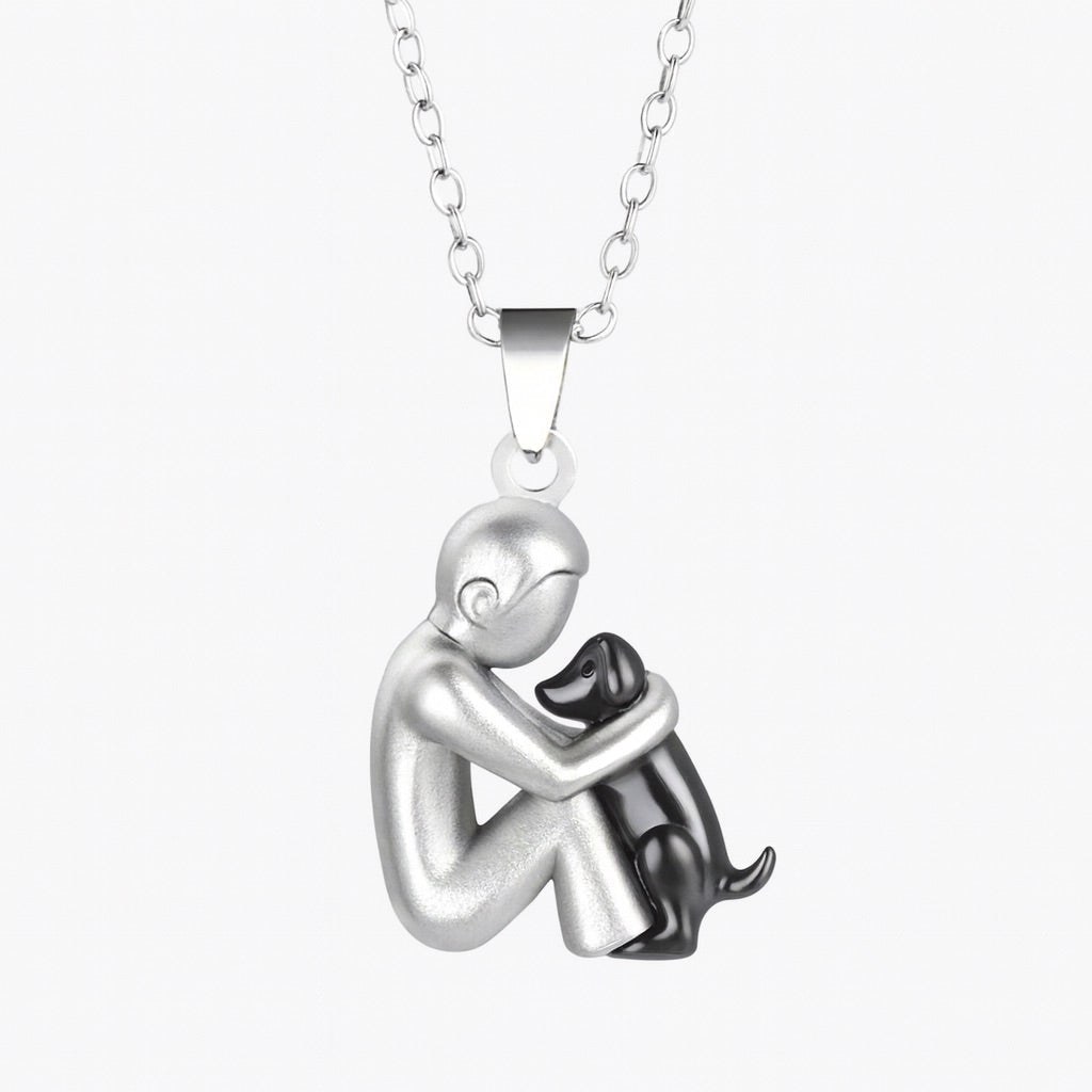 Elegante Ketting met Omhelzing-Hanger - Stijlvol Sieraad