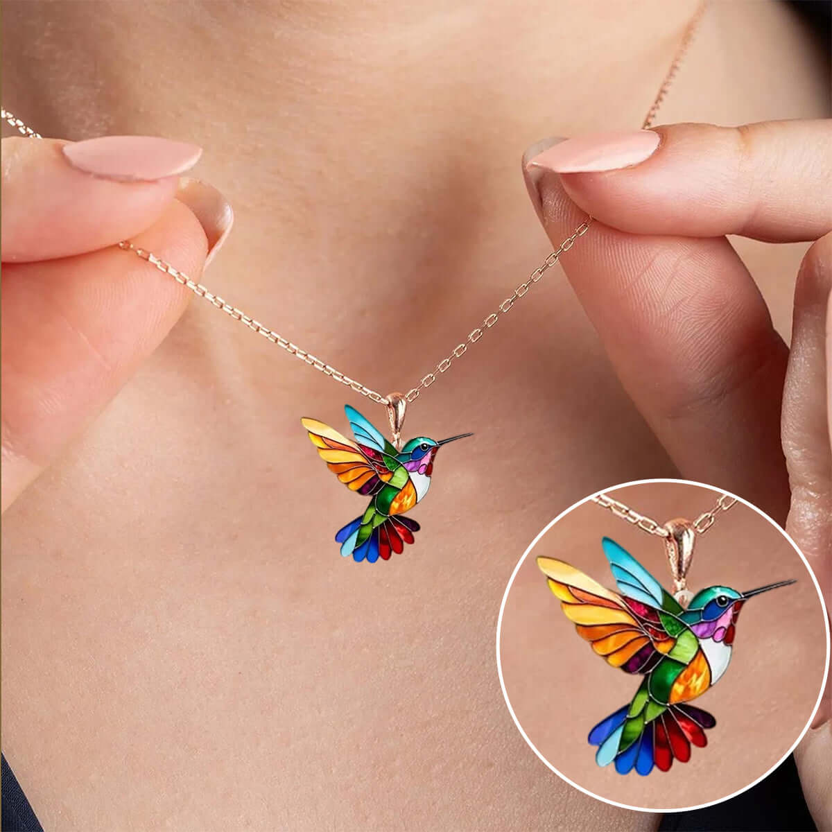 Elegante Kolibrie Ketting: Een Symbool van Vrijheid en Vernieuwing