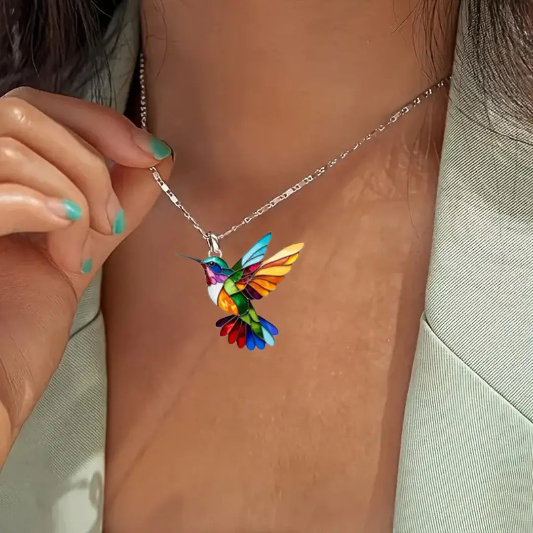 Elegante Kolibrie Ketting: Een Symbool van Vrijheid en Vernieuwing