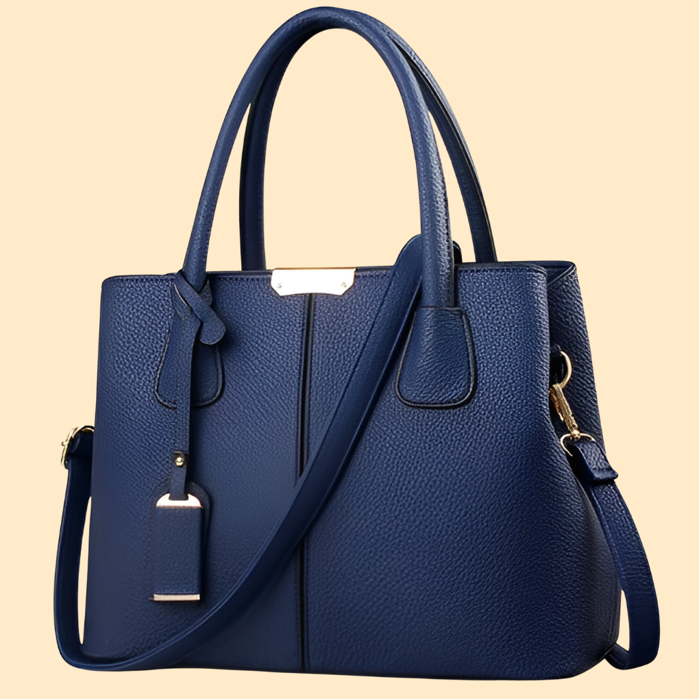 Elegante leren schoudertas voor dames