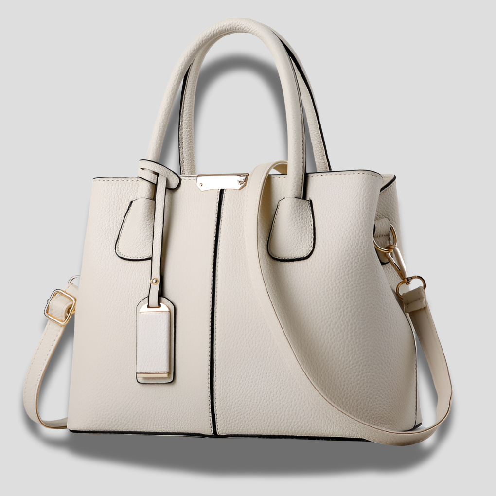 Elegante leren schoudertas voor dames