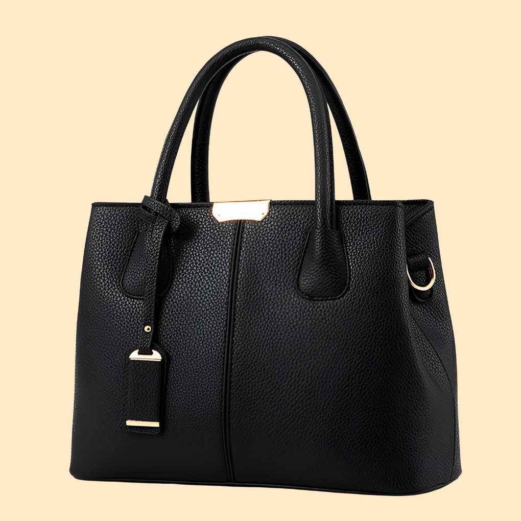 Elegante leren schoudertas voor dames