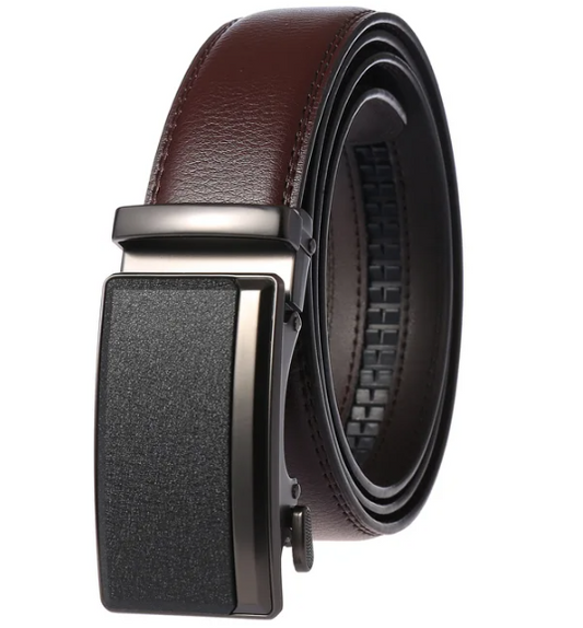 Elegante luxueuze riem voor heren met automatische gesp