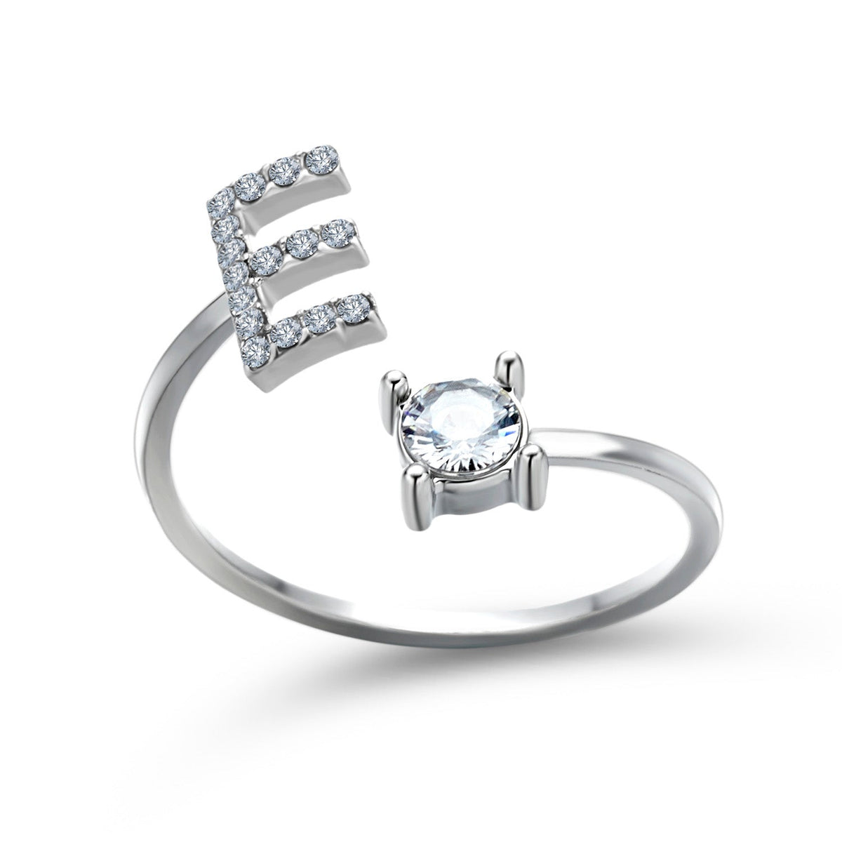 Elegante ring met initialen om herinneringen levend te houden